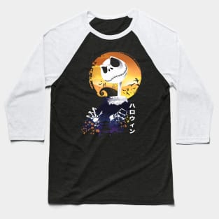 Ukiyo e Jack Town Baseball T-Shirt